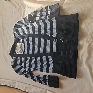 Poof! kids little jacket sweater size small